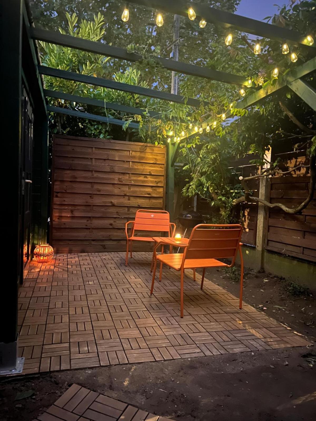 Escale Cosy A Pontoise Jacuzzi Et Terrasse Lägenhet Exteriör bild